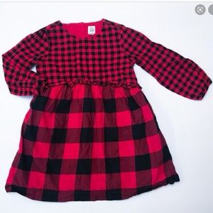 Gap toddler buffalo plaid dress